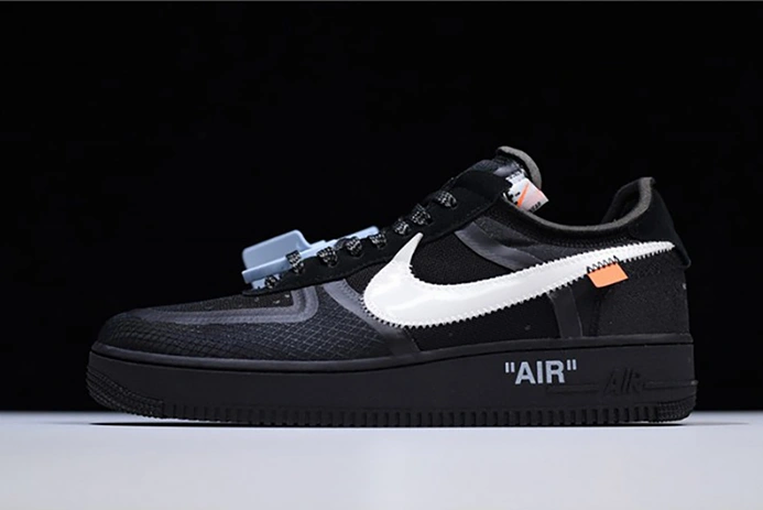 737 Off-White Nike Air Force 1 Black AO4606- Stylish 1978