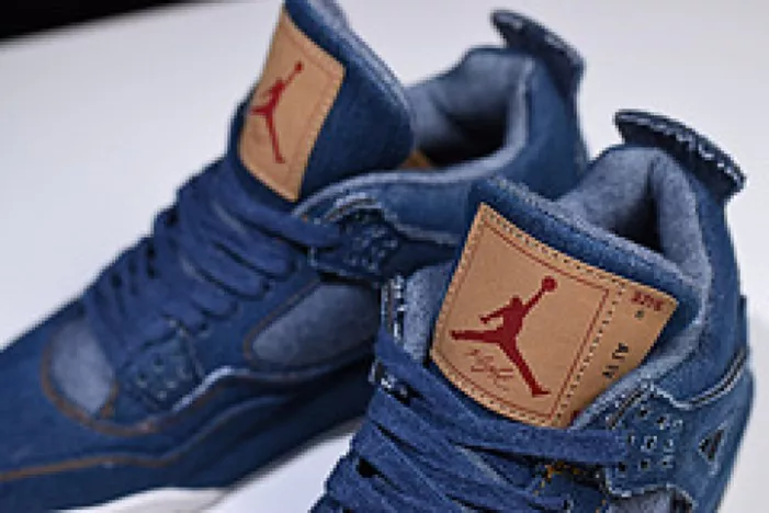 Lightweight 8782 Levi's x Nike  Air Jordan 4 Denim AO2571- 533