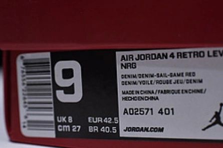 Lightweight 8782 Levi's x Nike  Air Jordan 4 Denim AO2571- 533