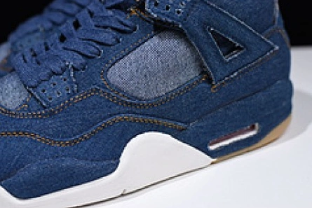 Lightweight 8782 Levi's x Nike  Air Jordan 4 Denim AO2571- 533