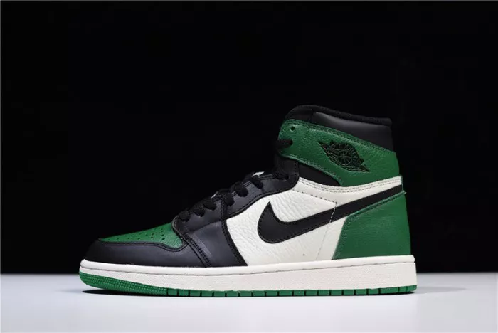 1167 Air Jordan 1 High OG NRG Pine Green Sail-Black 555088- Trendy 292