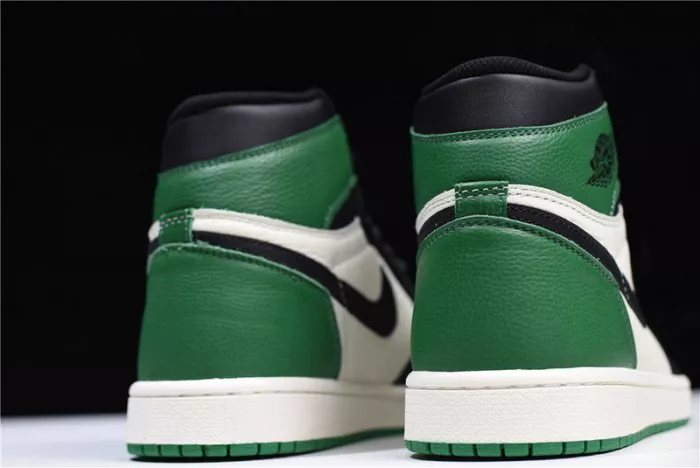 1167 Air Jordan 1 High OG NRG Pine Green Sail-Black 555088- Trendy 292