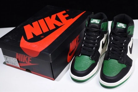 1167 Air Jordan 1 High OG NRG Pine Green Sail-Black 555088- Trendy 292