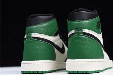1167 Air Jordan 1 High OG NRG Pine Green Sail-Black 555088- Trendy 292