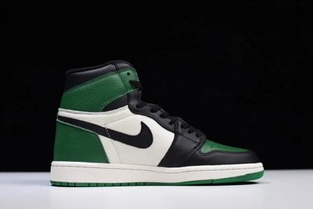 1167 Air Jordan 1 High OG NRG Pine Green Sail-Black 555088- Trendy 292
