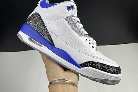 5029 Air Jordan Retro 3 Racer Blue CT8532- Flexible 398