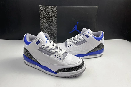 5029 Air Jordan Retro 3 Racer Blue CT8532- Flexible 398