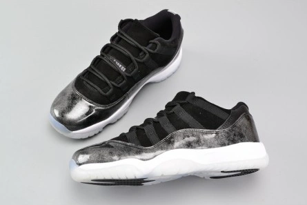 Trendy 2506 AIR JORDAN 11 RETRO LOW BG (GS) "BARON"  womens  528896- 729