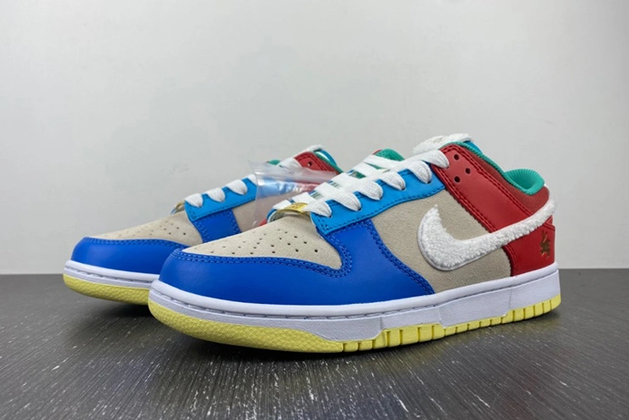 Timeless 4274 Nike Dunk Low Retro PRM Year of the Rabbit Blue Orange Cream  FD4203- 1030