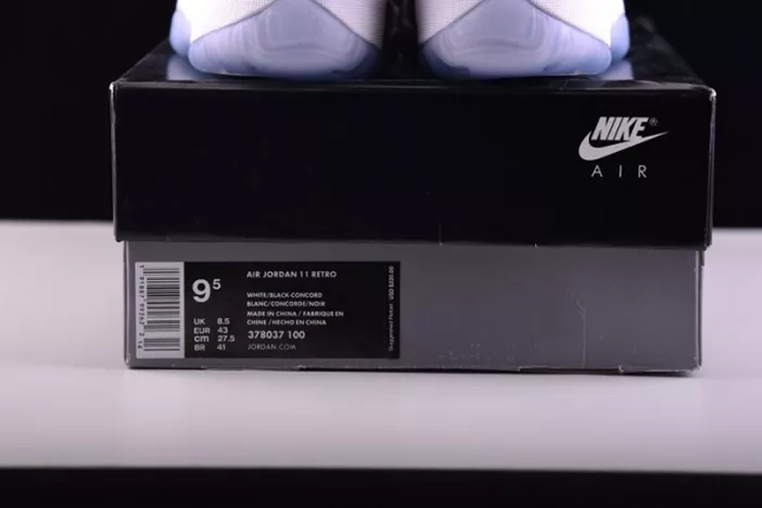 Durable 6183 Air Jordan 11 "Concord" 2018 378037- 713