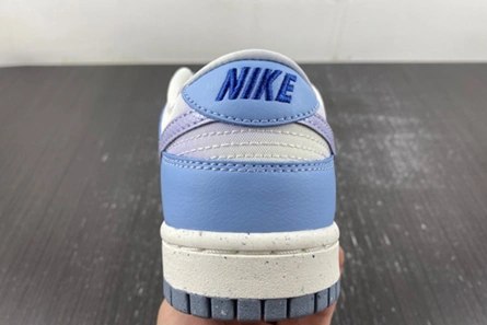 Cozy 865 Nike Dunk Low Blue Airbrush Canvas (Women's)  FN0323- 973