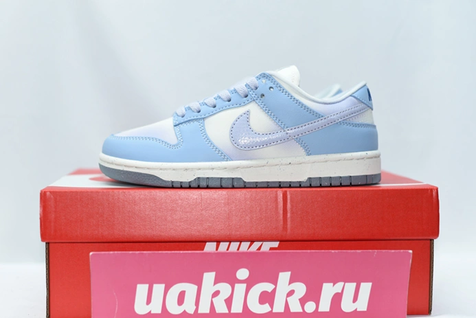 Cozy 865 Nike Dunk Low Blue Airbrush Canvas (Women's)  FN0323- 973