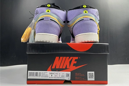 Affordable 9939 Air Jordan 1 High Switch Purple Pulse CW6576- 195