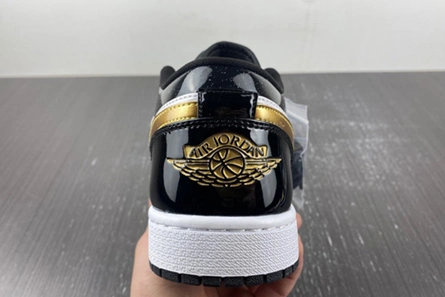 Timeless 3536 Jordan 1 Low SE Gold Toe (GS)  DR6970- 129