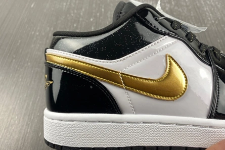 Timeless 3536 Jordan 1 Low SE Gold Toe (GS)  DR6970- 129