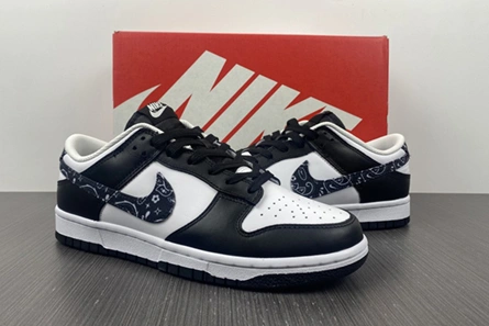 Vibrant 4017 Nike Dunk Low Essential Paisley Pack Black  DH4401- 1084