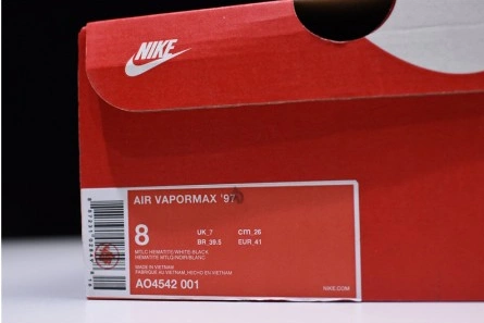 5482 Nike Air VaporMax 97 Black Reflect AO4542- AllSeason 1504