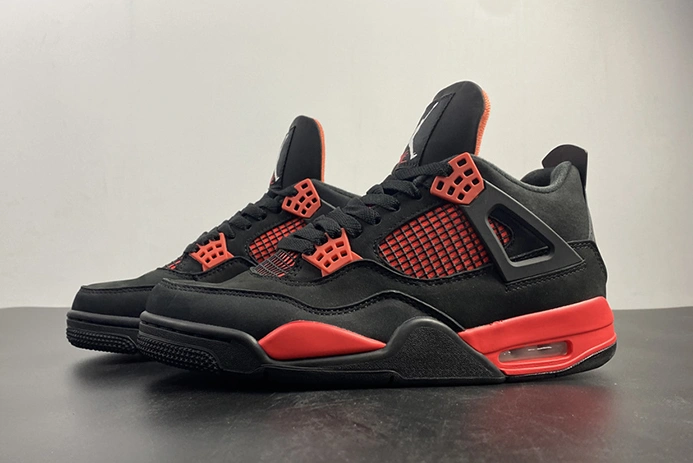 Functional 7204 Jordan 4 Retro Red Thunder CT8527- 501