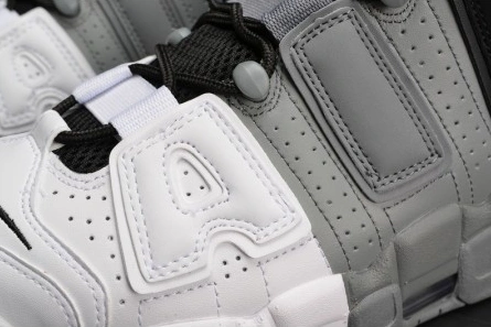 Lightweight 9831 Nike Air More Uptempo "Tri-Color" black-Grey-White mens 921948- 1515