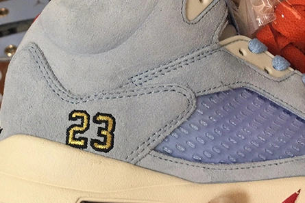 Practical 2167 JORDAN 5 RETRO TROPHY ROOM ICE BLUE - CI1899- 601