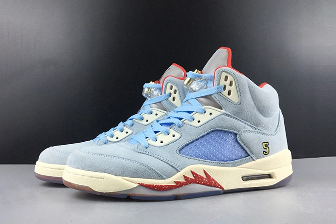 Practical 2167 JORDAN 5 RETRO TROPHY ROOM ICE BLUE - CI1899- 601