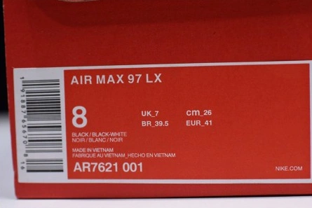 StreetReady 3064 Nike Air Max 97 Swoosh Air Logos AR7621- 1422