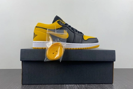 Minimalist 3623 Air Jordan 1 Low “ Yellow Ochre” 553558- 87