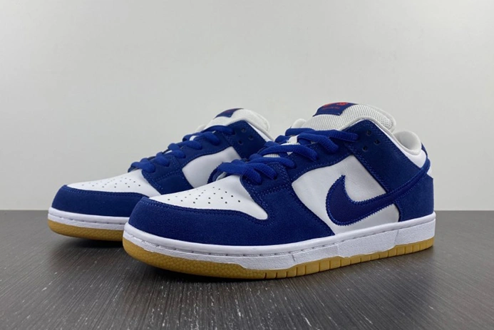 Practical 4771 Nike SB Dunk Low Los Angeles Dodgers DO9395- 1050