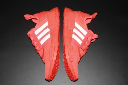 Breathable 4777 Adidas NMD R1 Triple Red Solar Red Color Pack S 1837