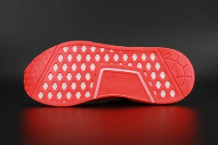 Breathable 4777 Adidas NMD R1 Triple Red Solar Red Color Pack S 1837