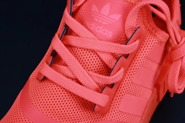 Breathable 4777 Adidas NMD R1 Triple Red Solar Red Color Pack S 1837