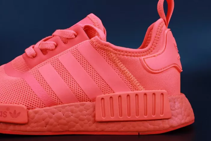 Breathable 4777 Adidas NMD R1 Triple Red Solar Red Color Pack S 1837