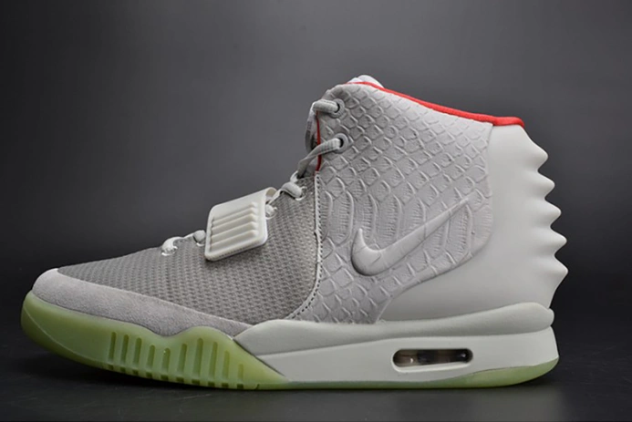 Comfortable 5301 NIKE AIR YEEZY 2 PURE PLATINUM Wolf Grey mens 508214- 1595