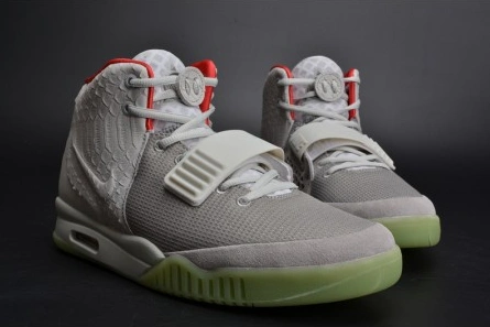 Comfortable 5301 NIKE AIR YEEZY 2 PURE PLATINUM Wolf Grey mens 508214- 1595