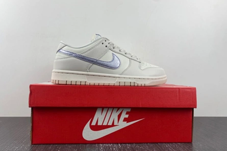 9963 Nike Dunk Low Essential Sail Oxygen Purple  DX5930- Sleek 981