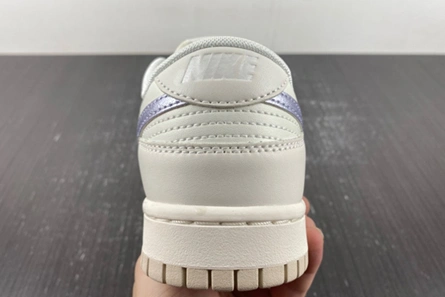 9963 Nike Dunk Low Essential Sail Oxygen Purple  DX5930- Sleek 981
