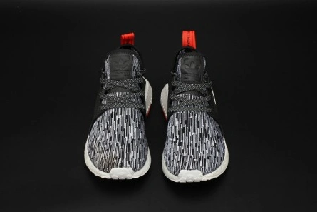 1185 Adidas NMD XR1 PK PrimeKnit Black Gray Glitch Boost S ModernLook 1855
