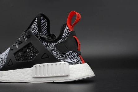 1185 Adidas NMD XR1 PK PrimeKnit Black Gray Glitch Boost S ModernLook 1855