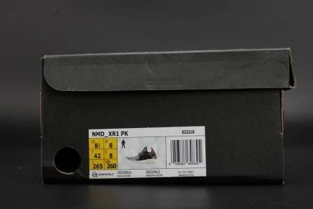 1185 Adidas NMD XR1 PK PrimeKnit Black Gray Glitch Boost S ModernLook 1855