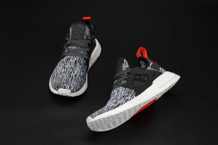 1185 Adidas NMD XR1 PK PrimeKnit Black Gray Glitch Boost S ModernLook 1855