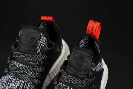 1185 Adidas NMD XR1 PK PrimeKnit Black Gray Glitch Boost S ModernLook 1855