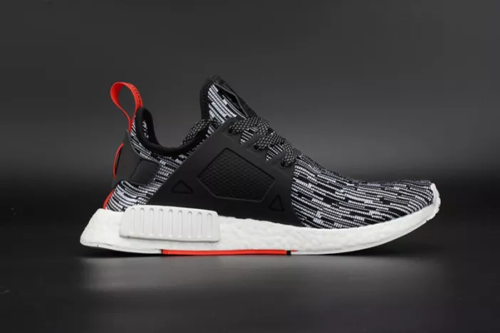 1185 Adidas NMD XR1 PK PrimeKnit Black Gray Glitch Boost S ModernLook 1855