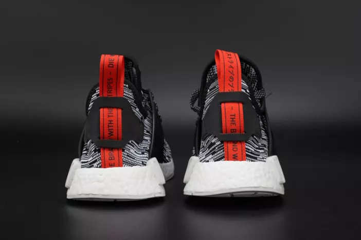 1185 Adidas NMD XR1 PK PrimeKnit Black Gray Glitch Boost S ModernLook 1855