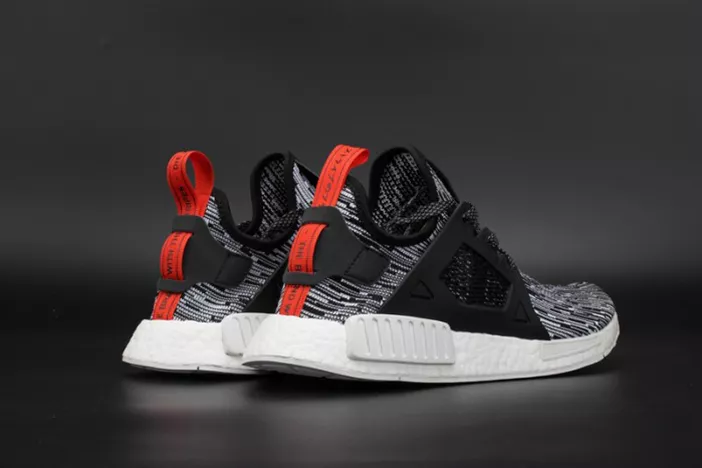 1185 Adidas NMD XR1 PK PrimeKnit Black Gray Glitch Boost S ModernLook 1855