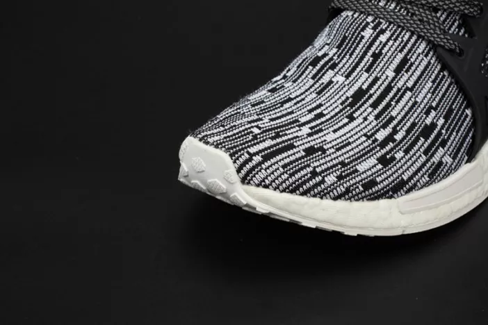 1185 Adidas NMD XR1 PK PrimeKnit Black Gray Glitch Boost S ModernLook 1855