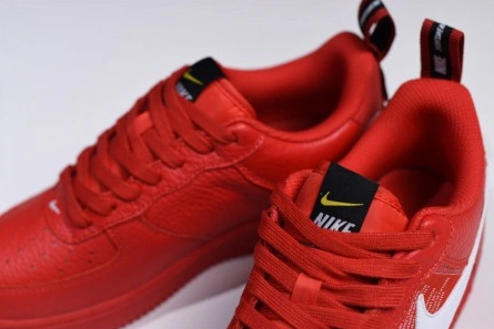 Resilient 3543 Nike Air Force 1 '07 LV8 Utility Red White AJ7747- 1224