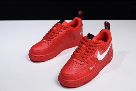 Resilient 3543 Nike Air Force 1 '07 LV8 Utility Red White AJ7747- 1224