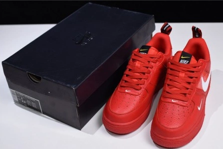 Resilient 3543 Nike Air Force 1 '07 LV8 Utility Red White AJ7747- 1224