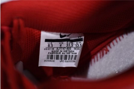 Resilient 3543 Nike Air Force 1 '07 LV8 Utility Red White AJ7747- 1224