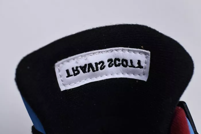 EyeCatching 6128 Travis Scott x Air Jordan 4 “Houston Oilers”  University Blue 308497- 543